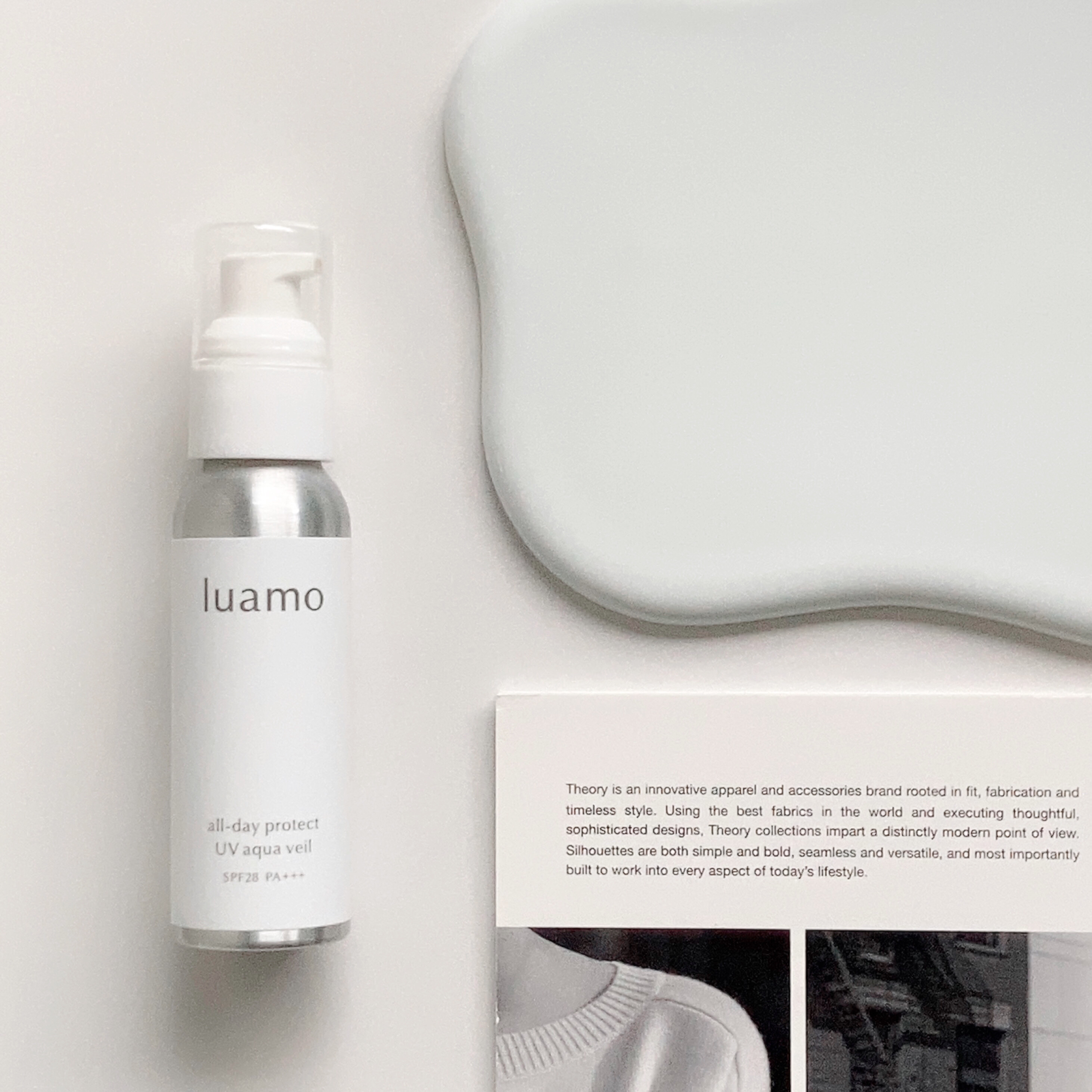 ルアモ オールデイ プロテクト UVアクアヴェールのクチコミ「#PR｜luamo
all-day protect UV aqua veil
〈日焼け止め乳液.....」（1枚目）