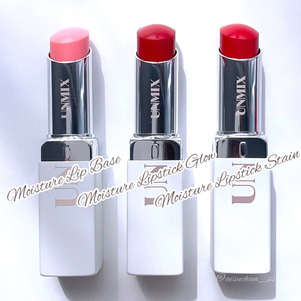 モイスチャーリップスティック グロウ/UNMIX/口紅を使ったクチコミ(2枚目)