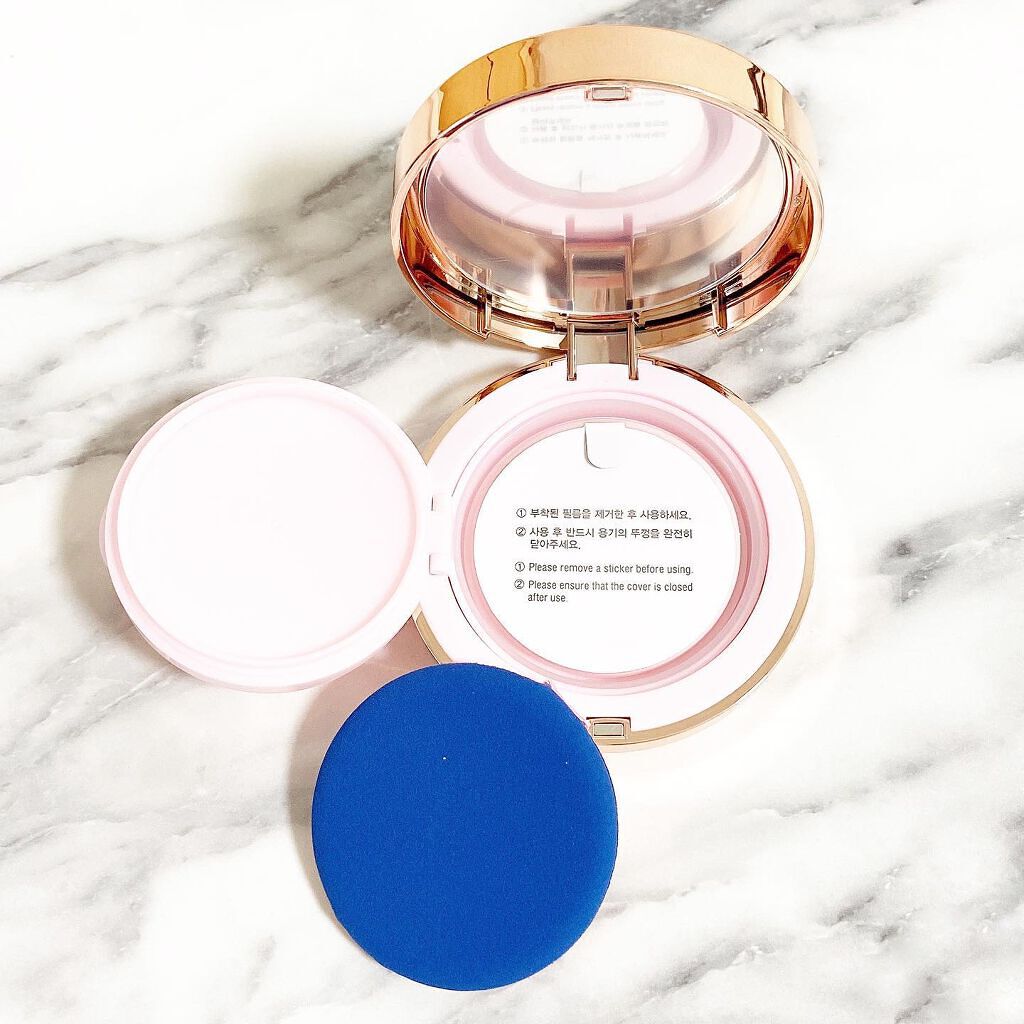 ピンクティーツリーカバークッション/APLIN/クッションファンデーションを使ったクチコミ(6枚目)