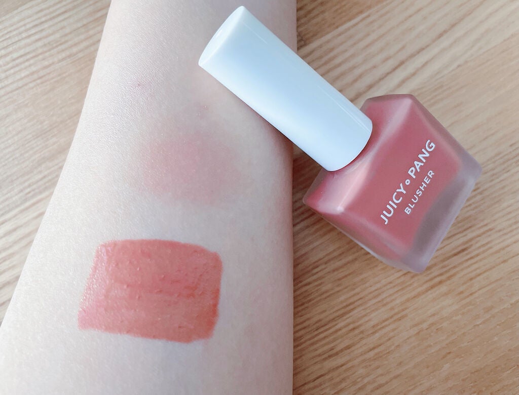 ジューシー パン ウォーター ブラッシャー/A’pieu/リキッドチークを使ったクチコミ(1枚目)