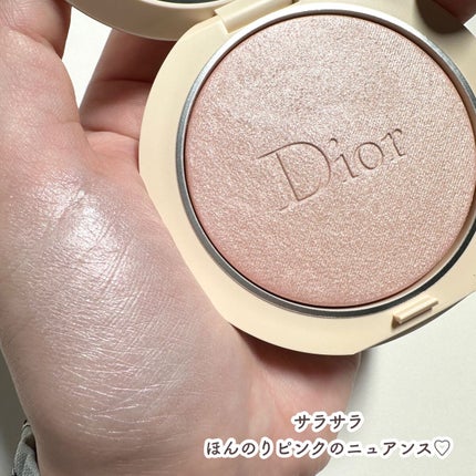 【旧】ディオール バックステージ フェイス グロウ パレット/Dior/ハイライトを使ったクチコミ(4枚目)