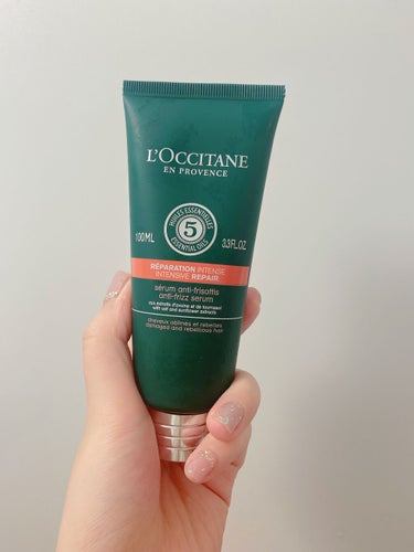 ファイブハーブス リペアリングヘアミルクセラム/L'OCCITANE/ヘアミルクを使ったクチコミ（3枚目）