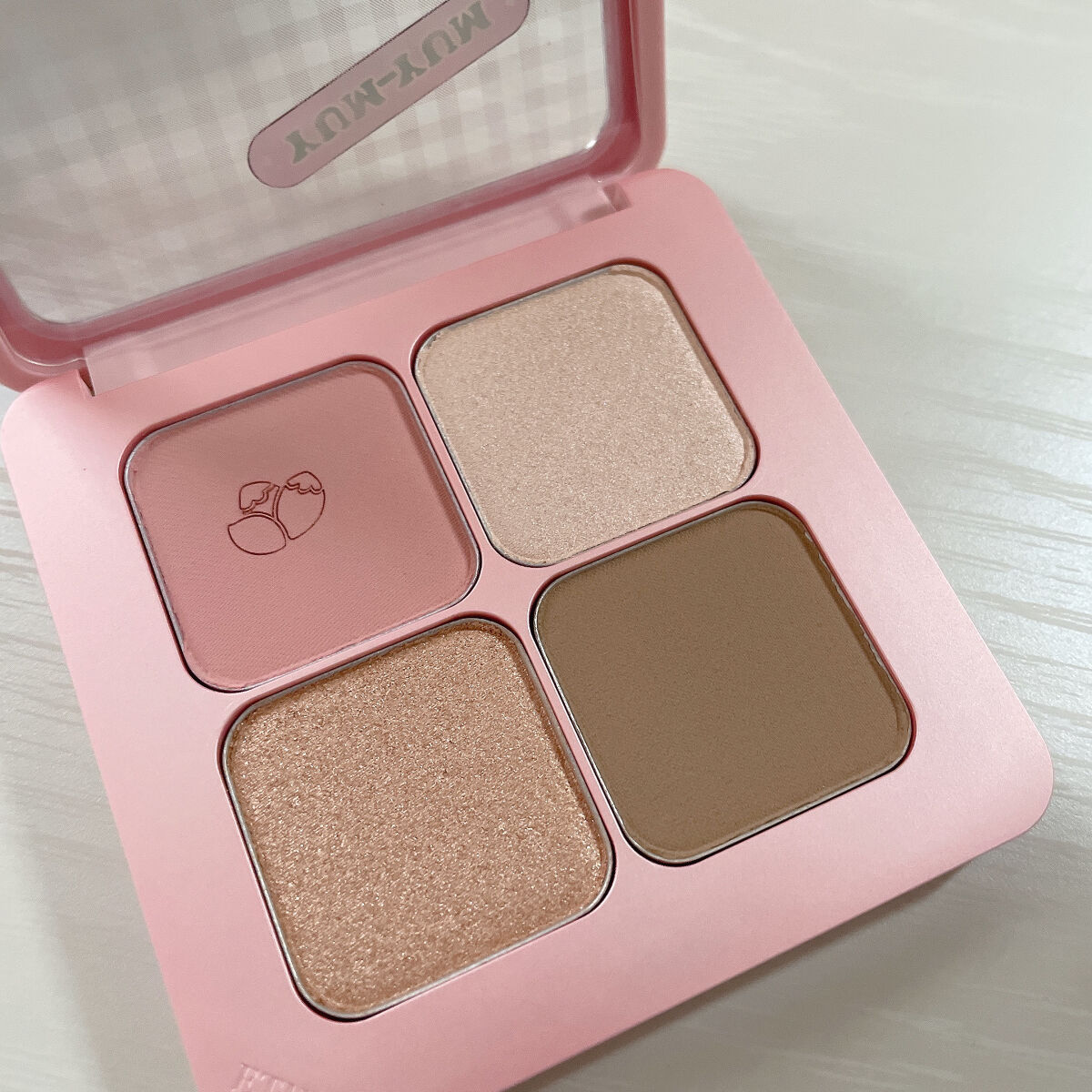 カカオフレンズ　プレイカラーアイズ　/ETUDE/アイシャドウパレットを使ったクチコミ（3枚目）