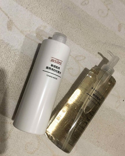 敏感肌用薬用美白化粧水/無印良品/化粧水を使ったクチコミ(1枚目)