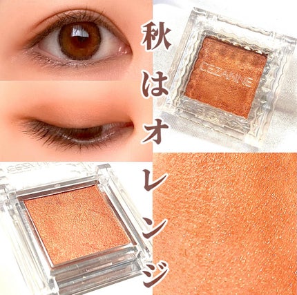 シングルカラーアイシャドウ/CEZANNE/単色アイシャドウを使ったクチコミ(1枚目)