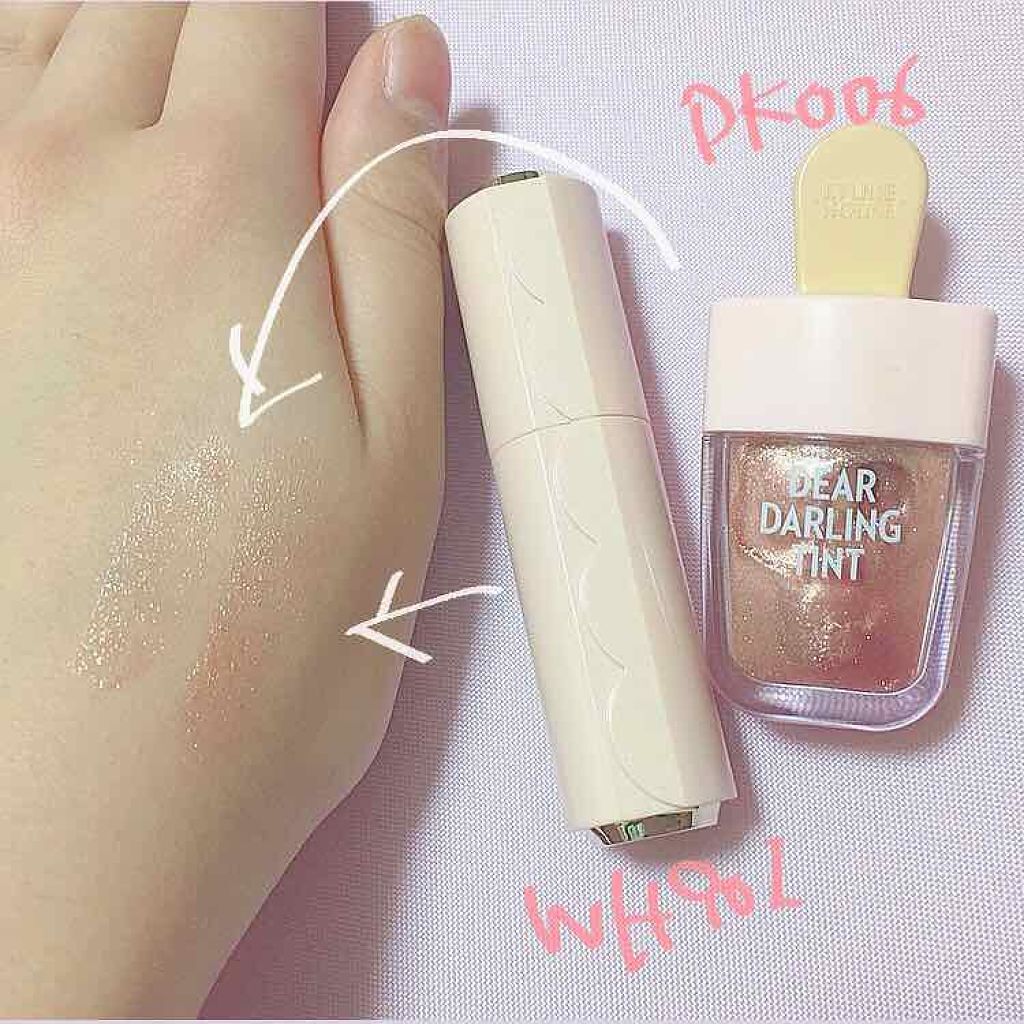 ディア マイブルーミング リップトーク シフォン/ETUDE/口紅を使ったクチコミ（1枚目）