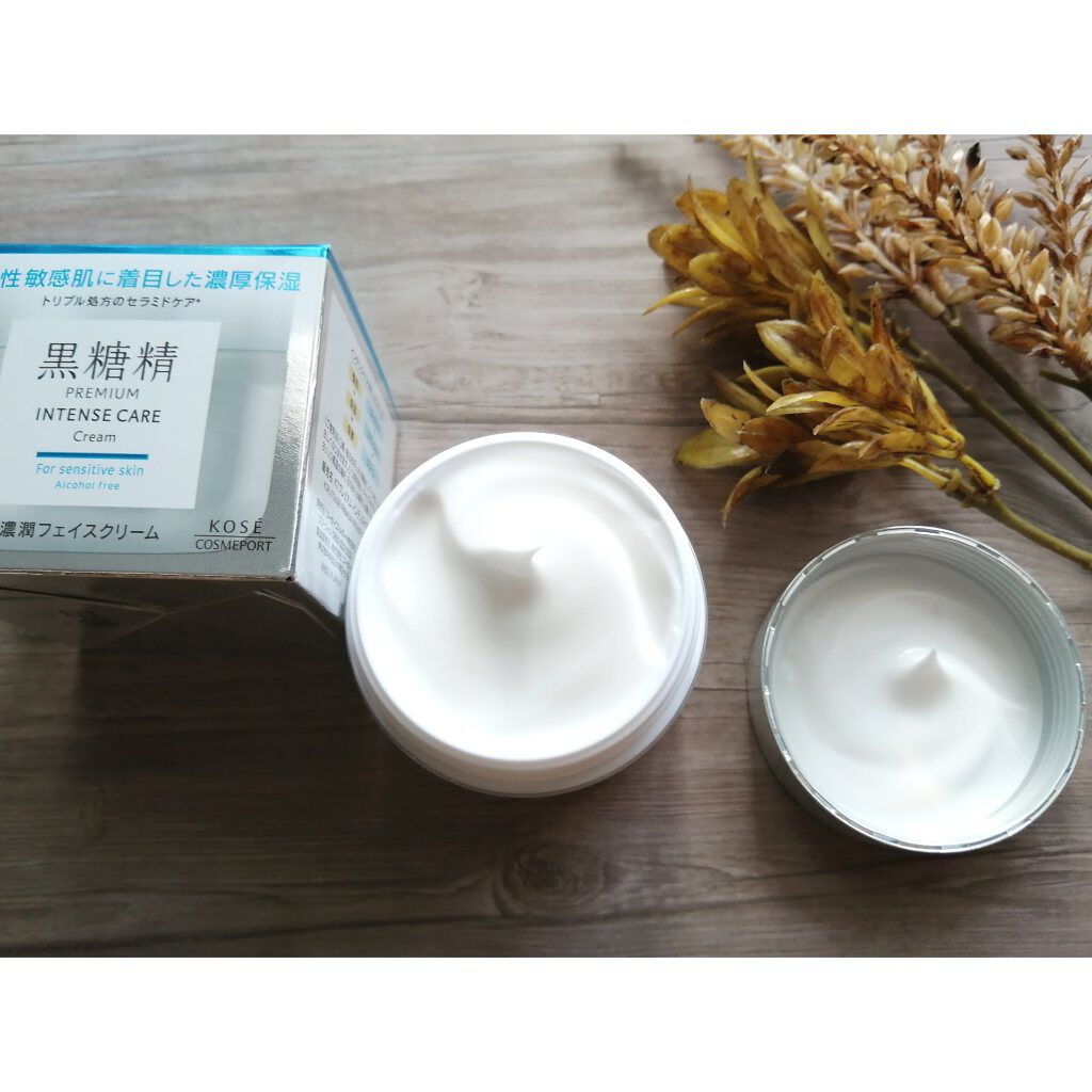 プレミアム インテンスケア クリーム/黒糖精/フェイスクリームを使ったクチコミ（2枚目）