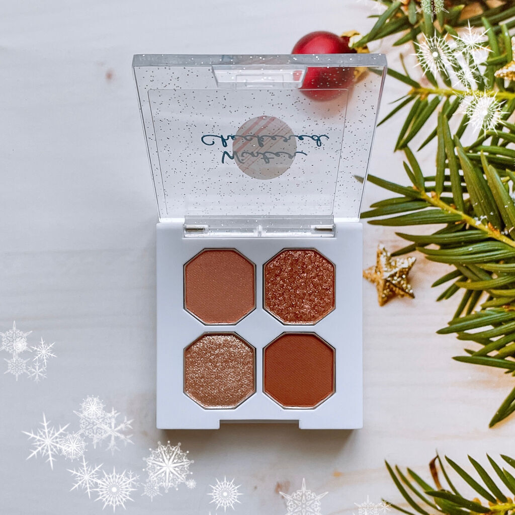  プレイカラーアイズミニ ウィンターチェック /ETUDE/アイシャドウパレットを使ったクチコミ（2枚目）