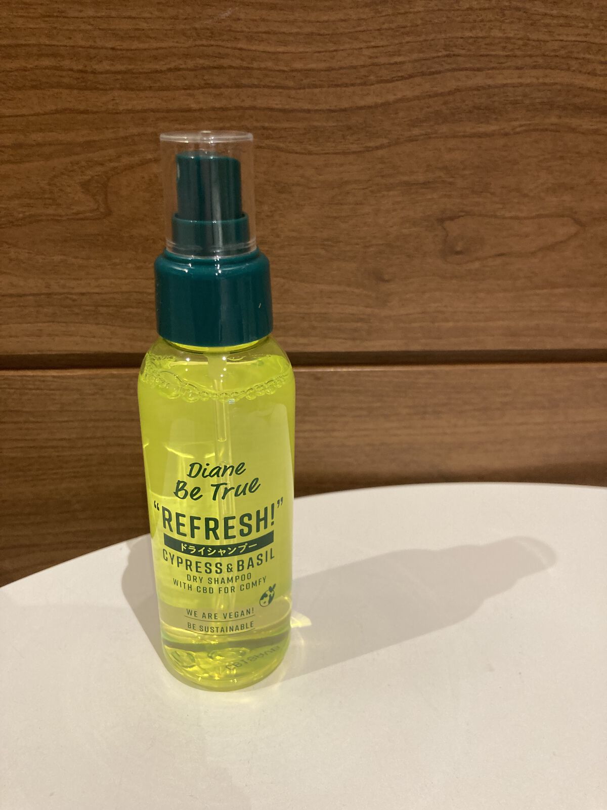 ビートゥルー ドライシャンプー パワーグリーンサラダの香り/ダイアン/ドライシャンプーを使ったクチコミ（1枚目）