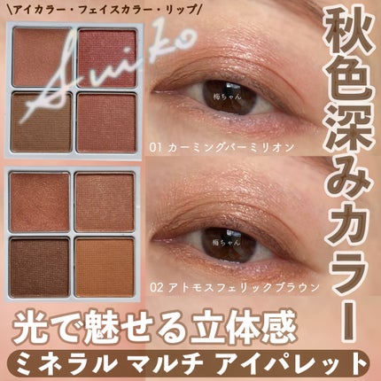 ミネラルマルチアイパレット/SUIKO HATSUCURE/マルチパレットを使ったクチコミ(1枚目)