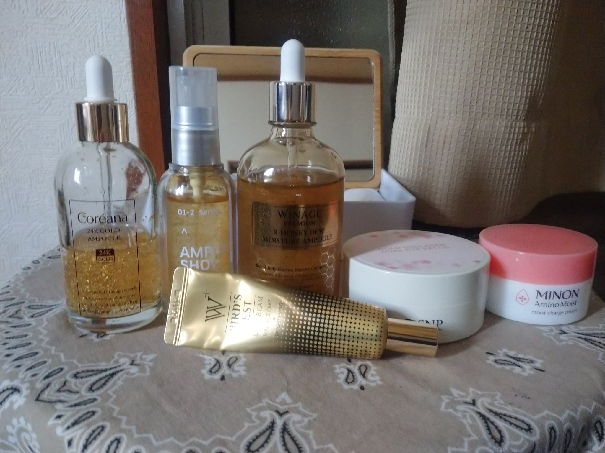 ウィネージ プレミアム アールハニー デュー モイスチャー アンプル/Coreana/美容液を使ったクチコミ（2枚目）