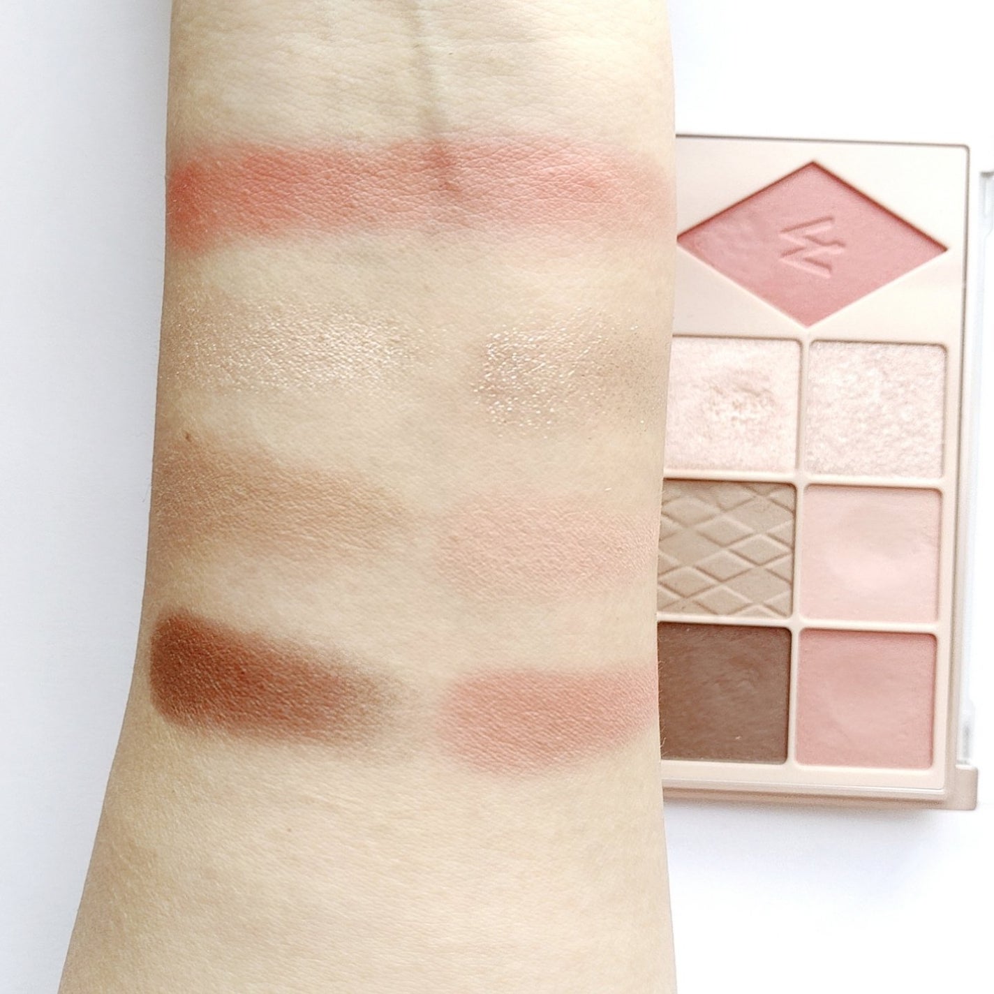 ウォンジョンヨ W デイリームードアップパレット /Wonjungyo/アイシャドウパレットを使ったクチコミ(7枚目)