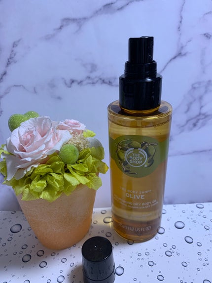 ドライボディオイル オリーブ/THE BODY SHOP/ボディオイルを使ったクチコミ(1枚目)