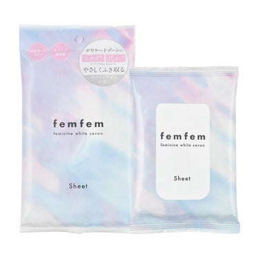 フェミニンふき取りシート  femfem