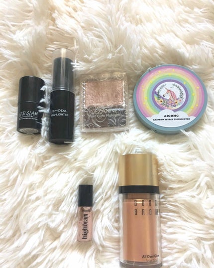 グロウフルールハイライター/キャンメイク/パウダーハイライトを使ったクチコミ(1枚目)