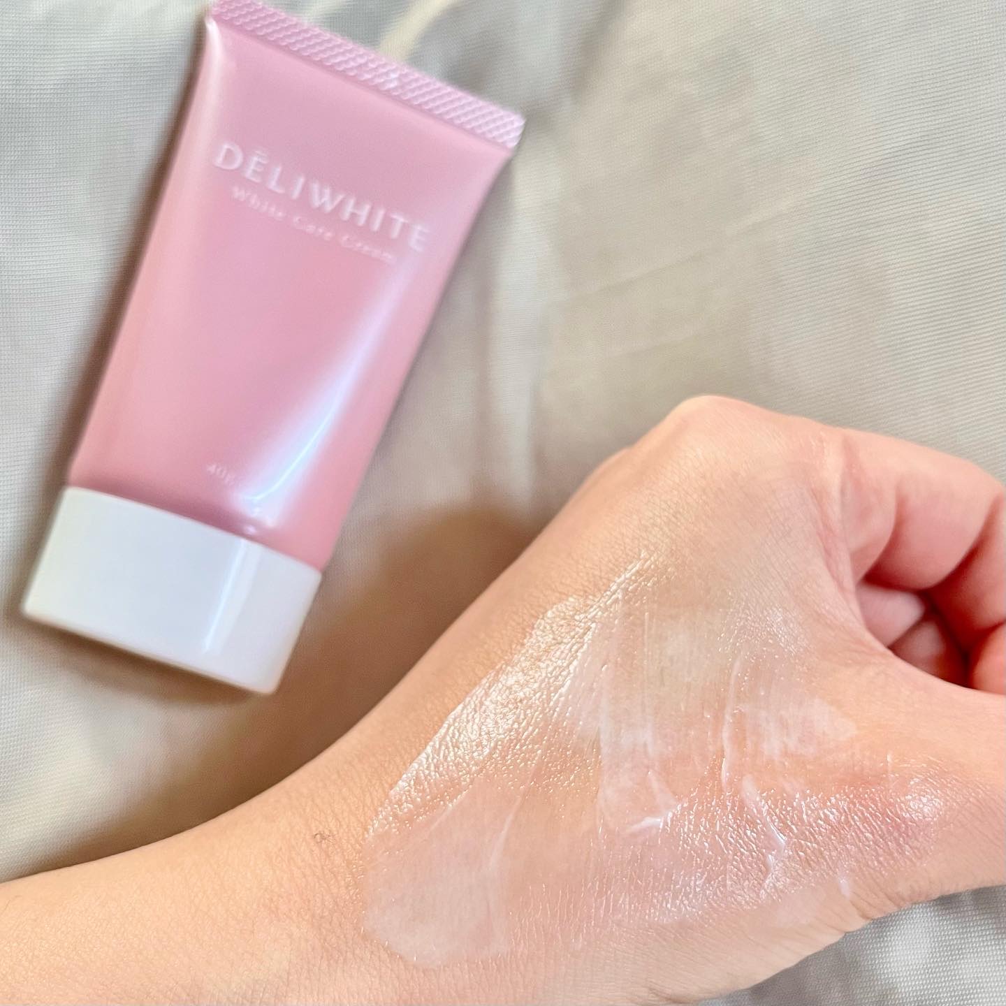 薬用ホワイトケアクリーム/DELIWHITE/デリケートゾーンケアを使ったクチコミ（2枚目）