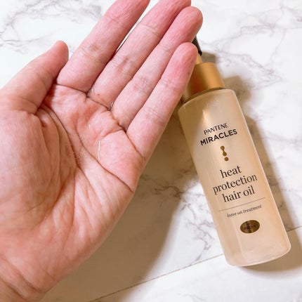 ヒートプロテクション ヘアオイル(洗い流さないトリートメント)/パンテーン/アウトバストリートメントを使ったクチコミ(2枚目)