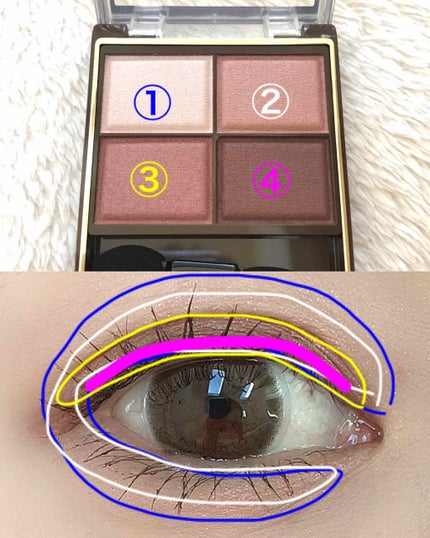 スキニーリッチシャドウ/excel/アイシャドウパレットを使ったクチコミ(3枚目)