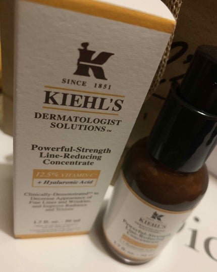 DS ライン コンセントレート 12.5 C/Kiehl's/美容液を使ったクチコミ(1枚目)
