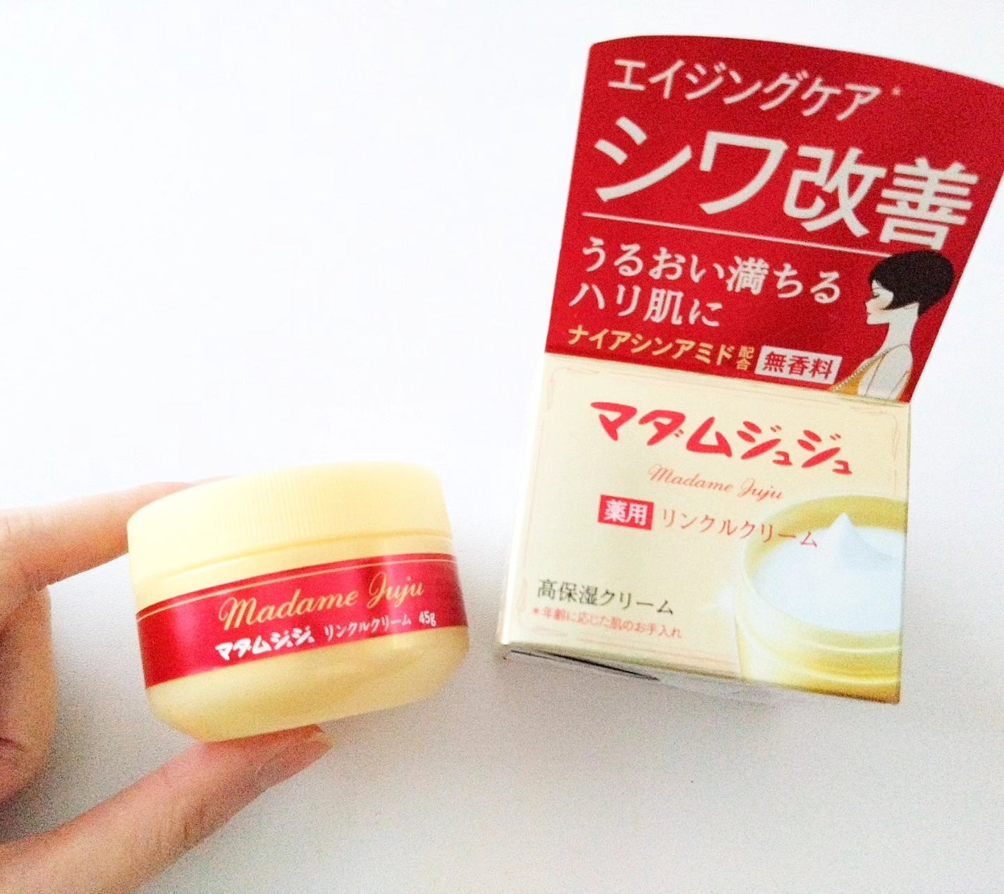 薬用リンクルクリーム/ジュジュ/フェイスクリームを使ったクチコミ(1枚目)