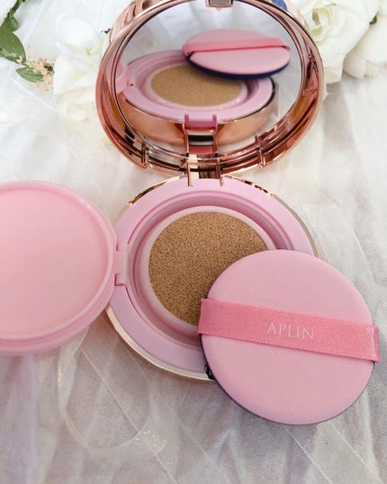 ピンクティーツリーカバークッション/APLIN/クッションファンデーションを使ったクチコミ(5枚目)