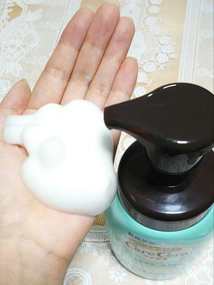 泡の高保湿ボディウォッシュ 450mL/ケアセラ/ボディソープを使ったクチコミ(2枚目)