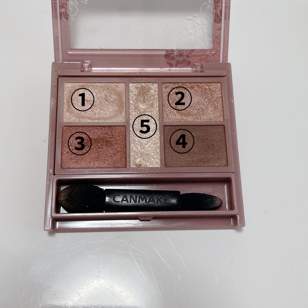 パーフェクトスタイリストアイズ/キャンメイク/アイシャドウパレットを使ったクチコミ（2枚目）