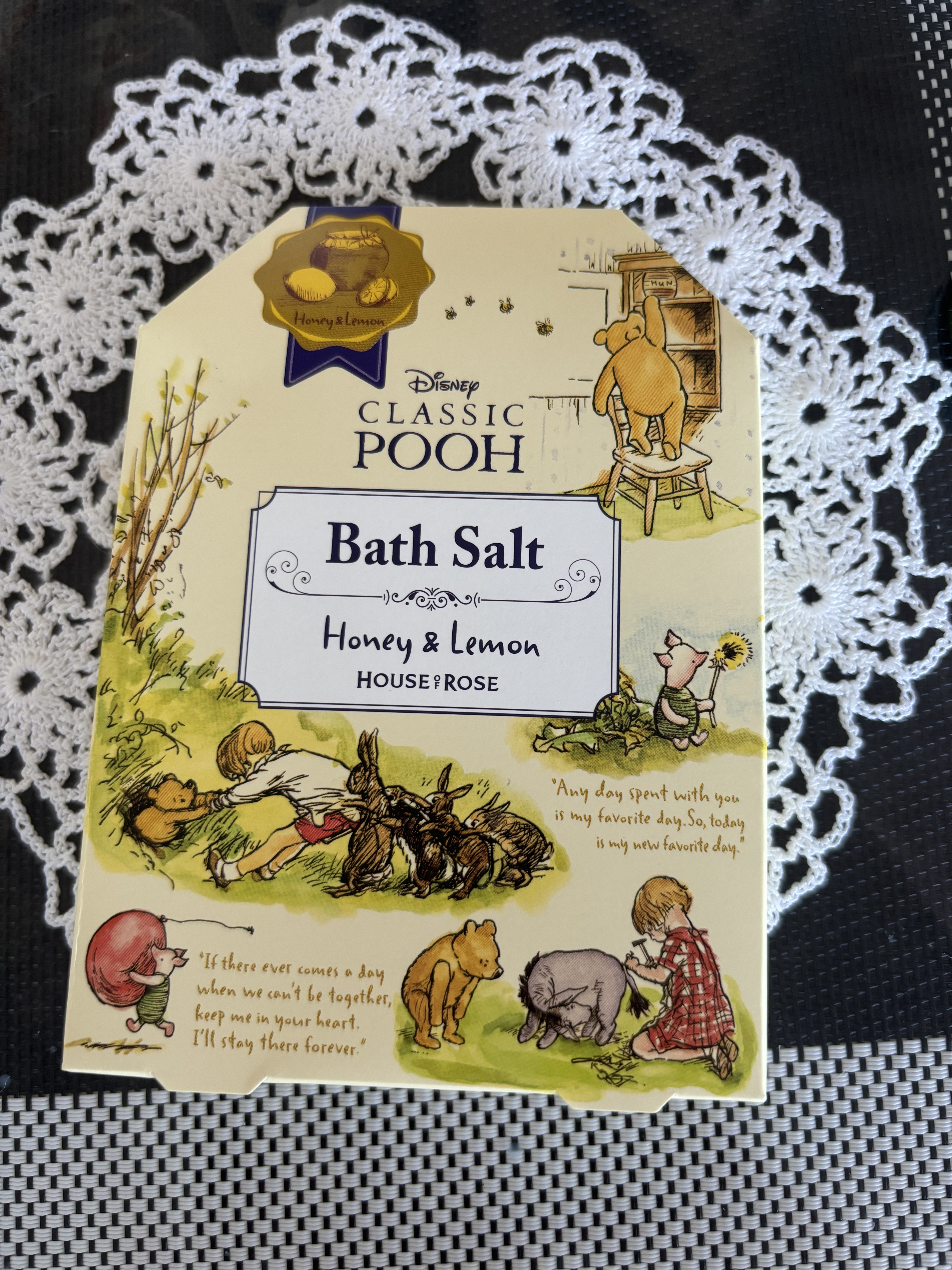 クラシック プー バスソルト L/ハウス オブ ローゼ/無機塩系入浴剤を使ったクチコミ（1枚目）