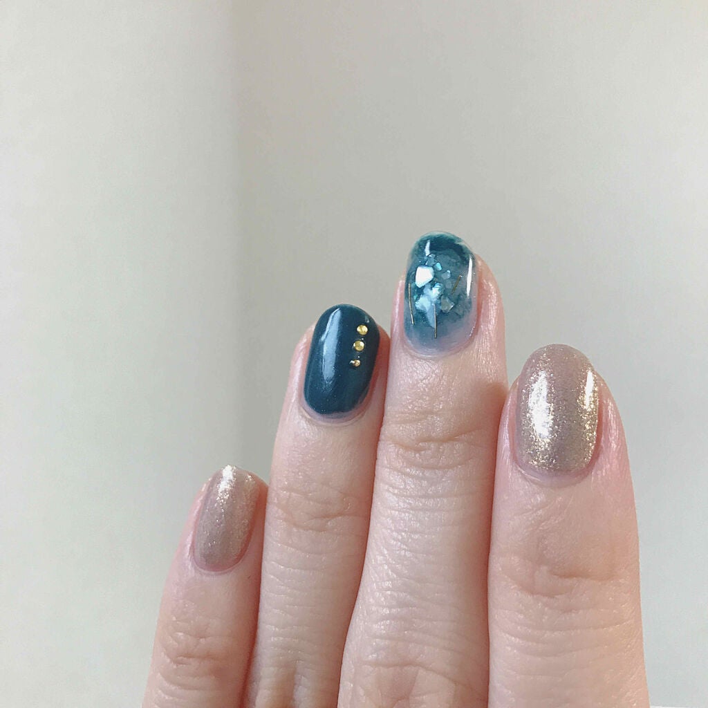 ジェルボリュームトップコート/キャンメイク/ネイルトップコートを使ったクチコミ(2枚目)