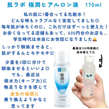 極潤ヒアルロン液（ハダラボモイスト化粧水d） 170ml（つめかえ用）/肌ラボ/化粧水の画像