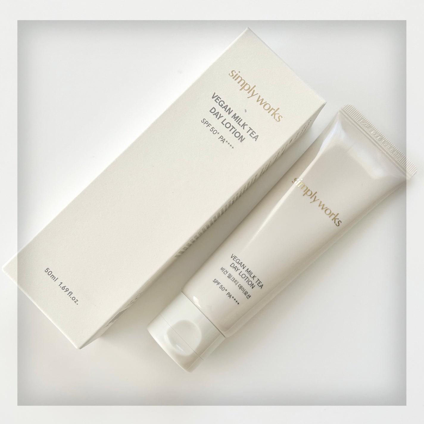 ヴィーガンミルクティーデイローション/simply works/乳液を使ったクチコミ(1枚目)