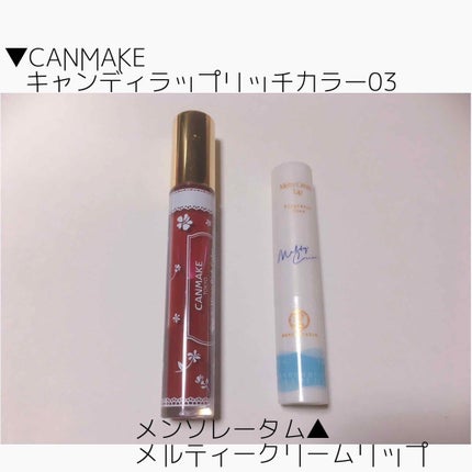 キャンディラップリッチカラー/キャンメイク/リップグロスを使ったクチコミ(3枚目)