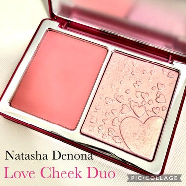 Natasha Denona ラブ チーク デュオ クリーム ブラッシュ & ハイライターのクチコミ「Natasha Denona
Love Cheek Duo

前から気になっていたナターシャの.....」（1枚目）