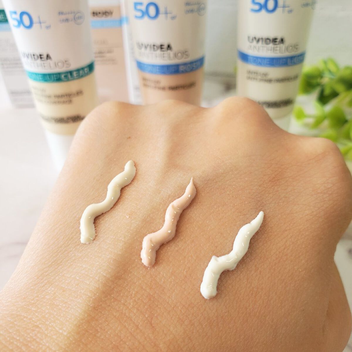 UVイデア XL プロテクショントーンアップ/ラ ロッシュ ポゼ/日焼け止めクリームを使ったクチコミ（2枚目）