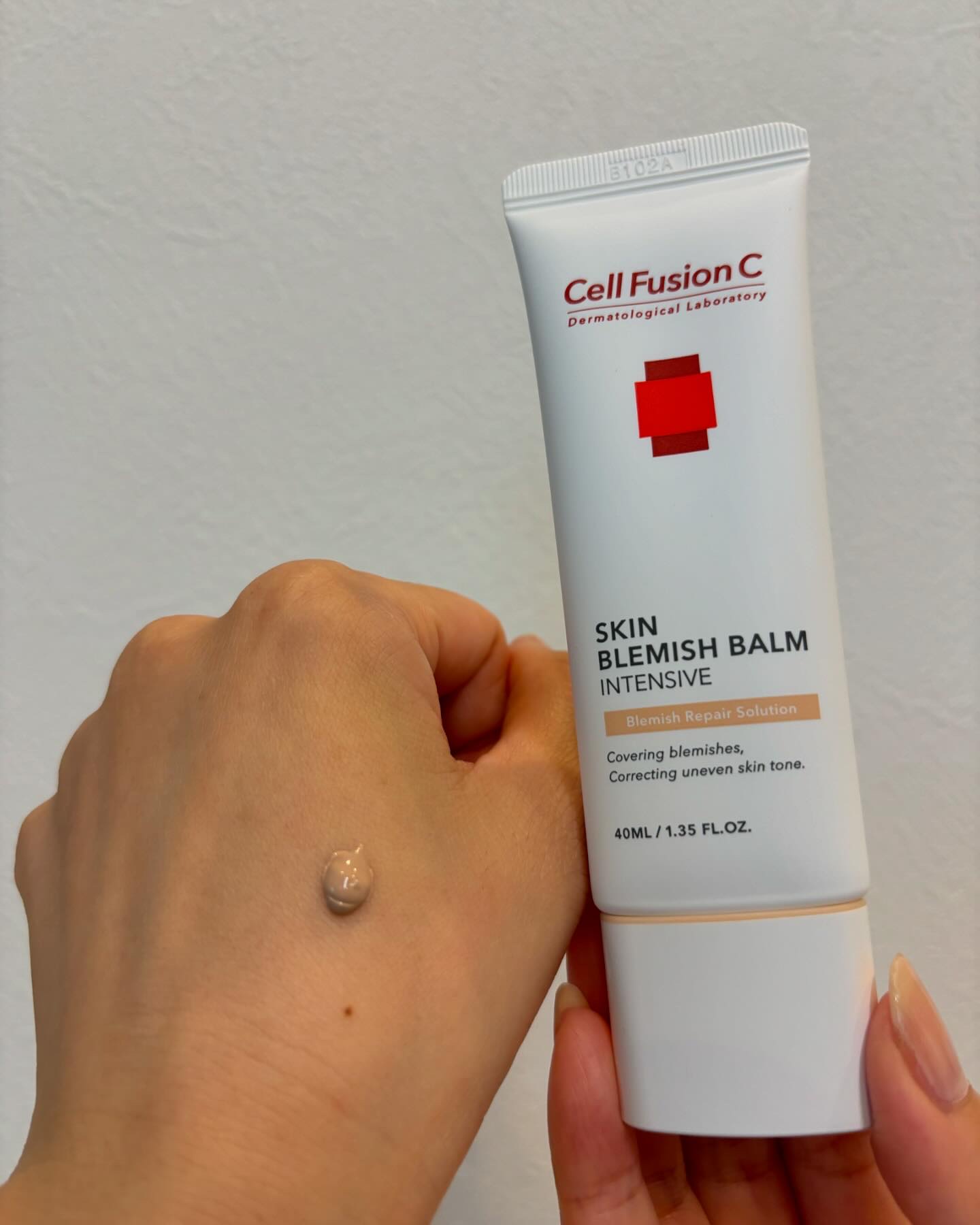 スキンブレミッシュバーム/Cell Fusion C(セルフュージョンシー)/化粧下地を使ったクチコミ（2枚目）