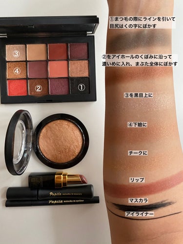 エクストリームエフェクト アイシャドーパレット/NARS/アイシャドウパレットを使ったクチコミ（3枚目）