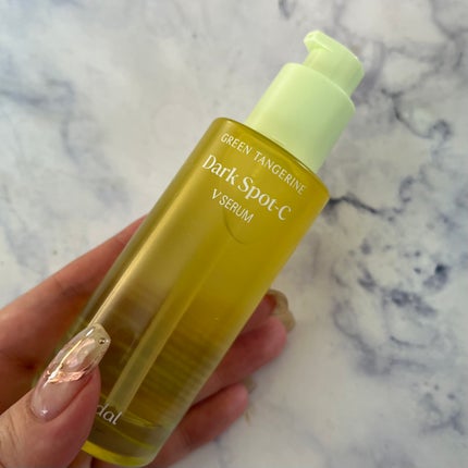 グリーンタンジェリン ビタC ダークスポットケアセラム/goodal/美容液を使ったクチコミ(2枚目)