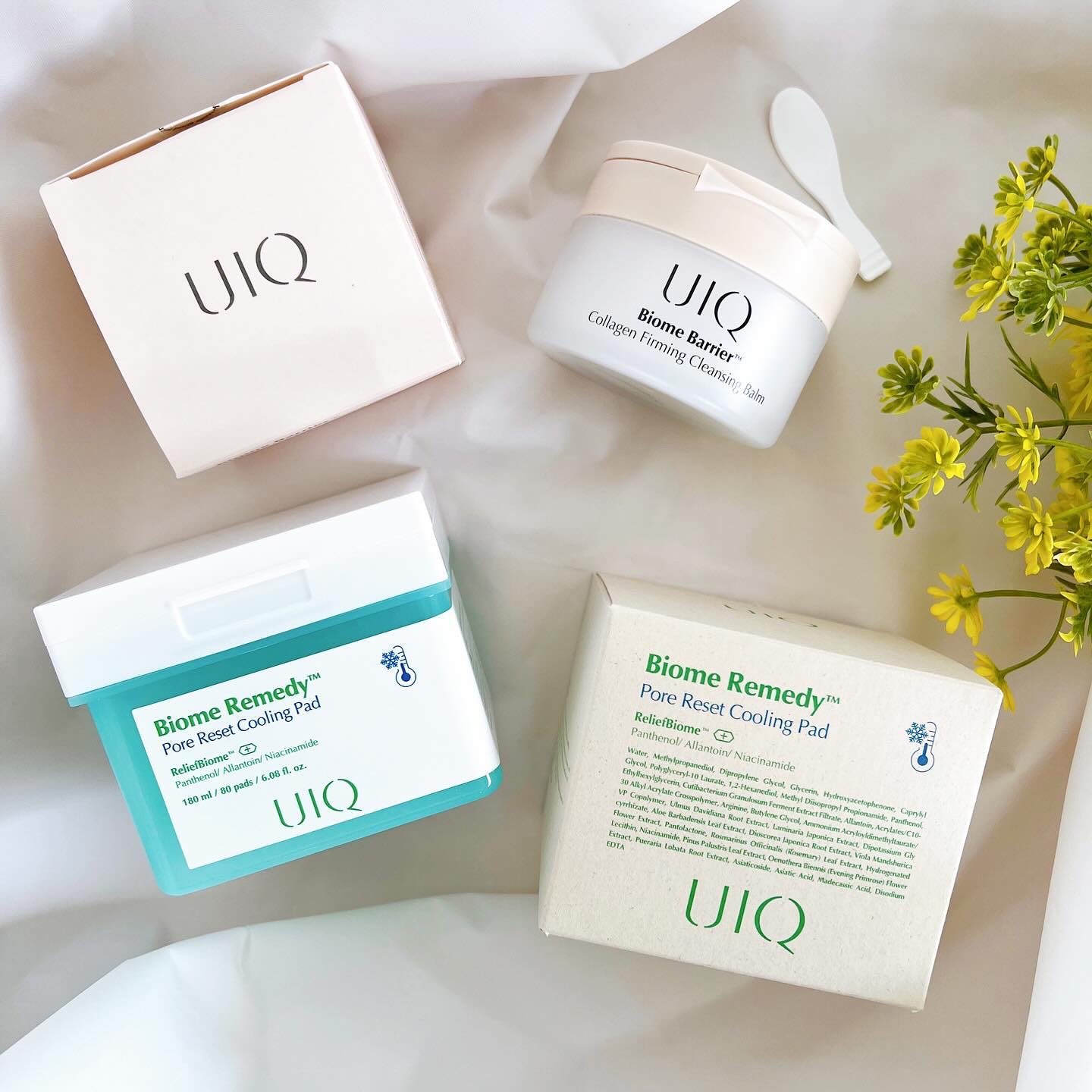 バイオームバリアコラーゲンファーミングクレンジングバーム/UIQ/クレンジングバームを使ったクチコミ（1枚目）