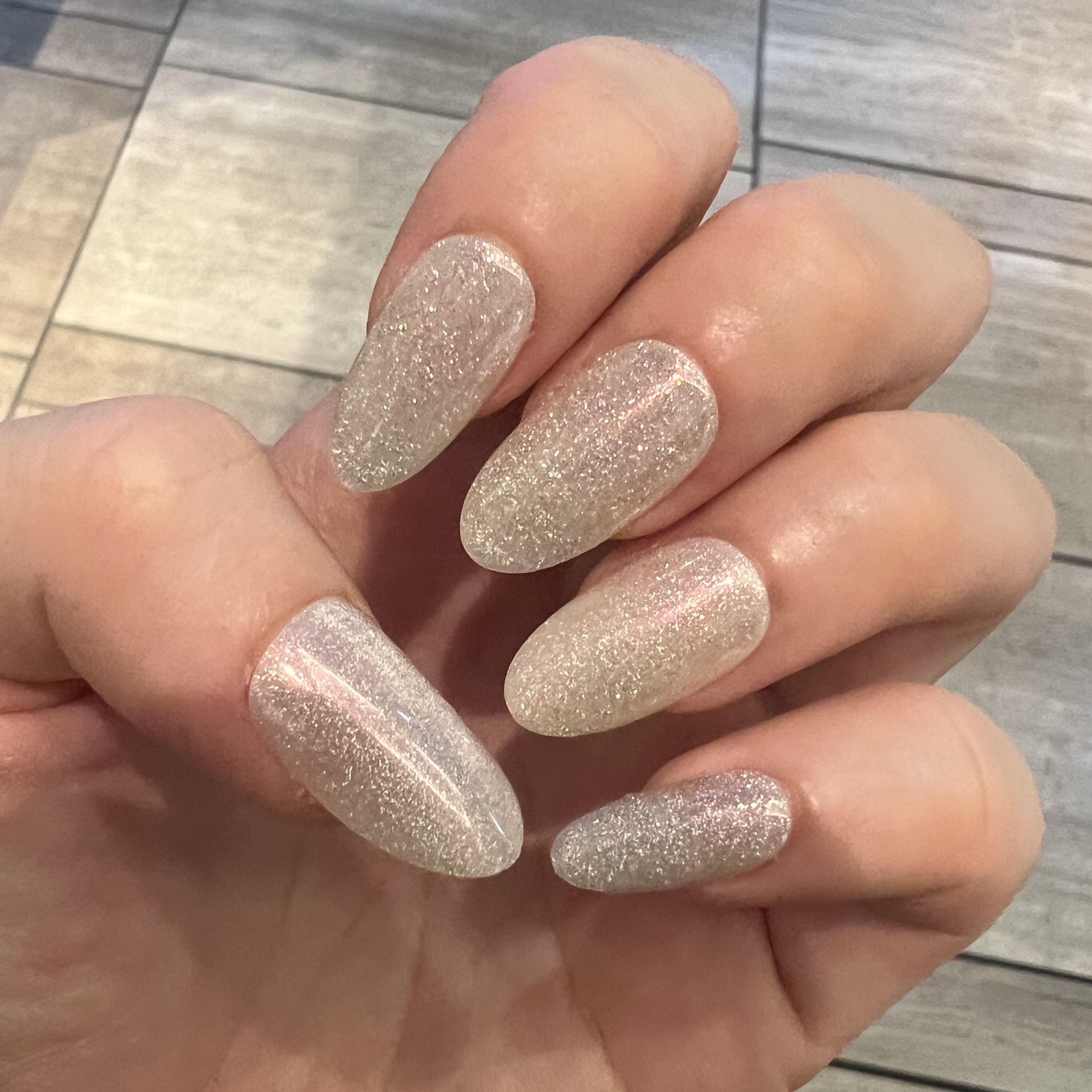 ネイルチップ(シールタイプ) Selenite/FINGER SUIT/ネイルチップ・パーツを使ったクチコミ（1枚目）