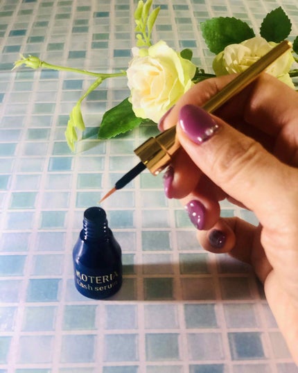 モテリアラッシュセラム/MOTERiA/まつげ美容液を使ったクチコミ(1枚目)