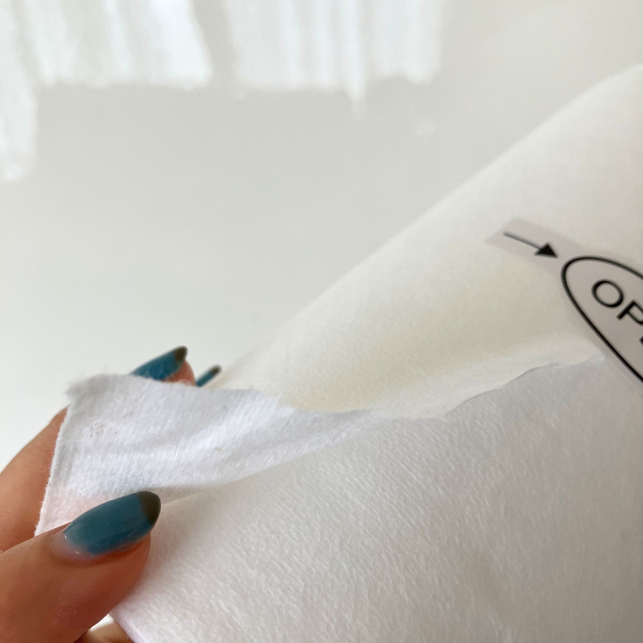 3WAY使い捨てタオル/コットン・ラボ/コットンを使ったクチコミ（3枚目）