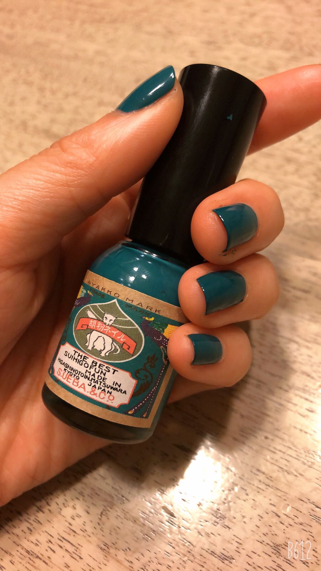 胡粉ネイル/上羽絵惣/マニキュアを使ったクチコミ（1枚目）