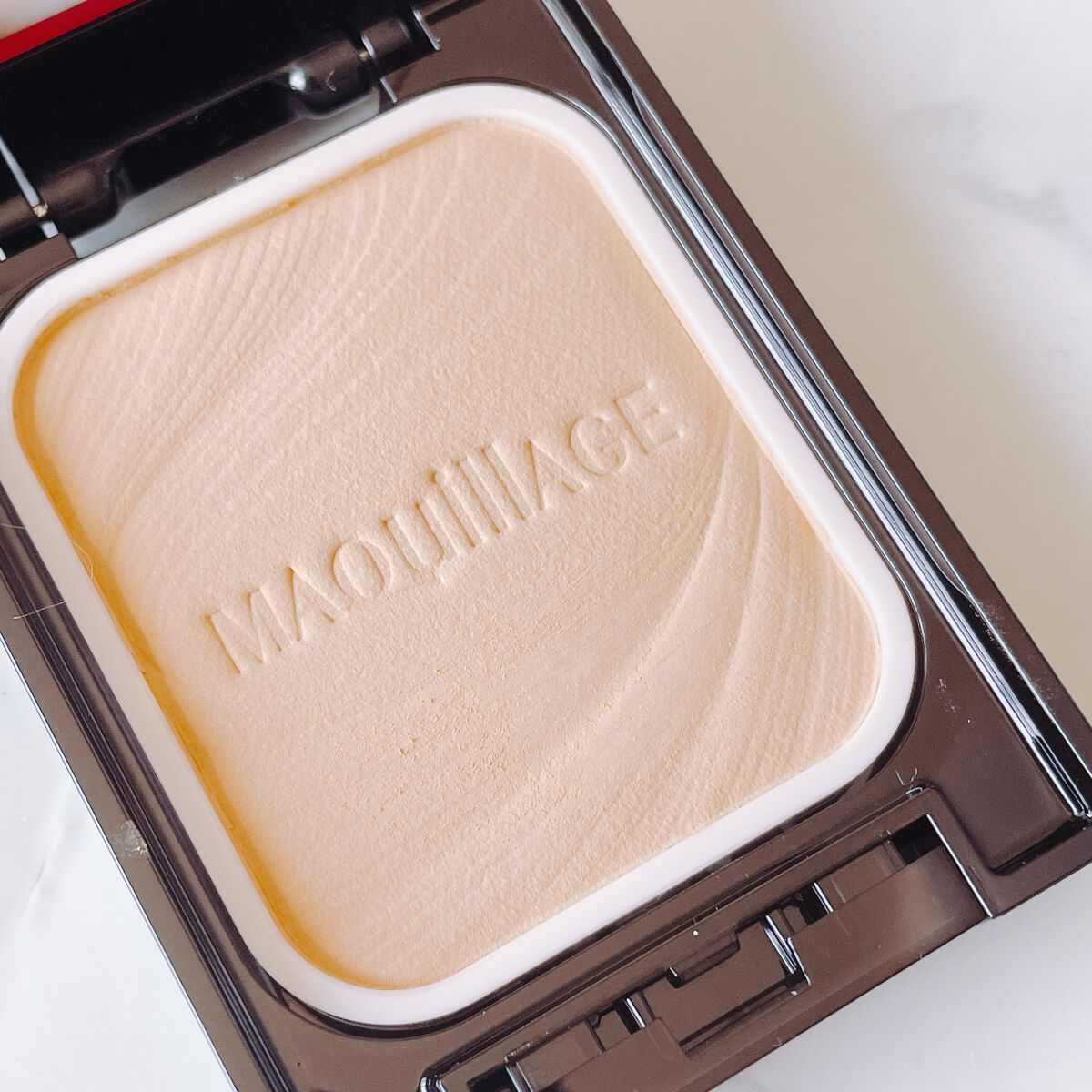 ドラマティックパウダリー EX/マキアージュ/パウダーファンデーションを使ったクチコミ(2枚目)