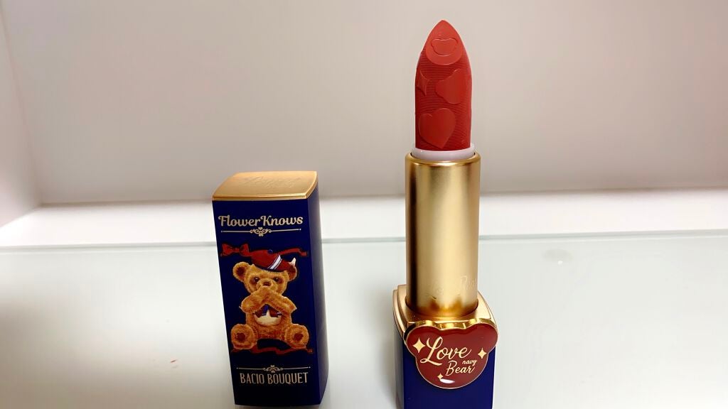 Love Bear マットリップスティック/FlowerKnows/口紅を使ったクチコミ(2枚目)