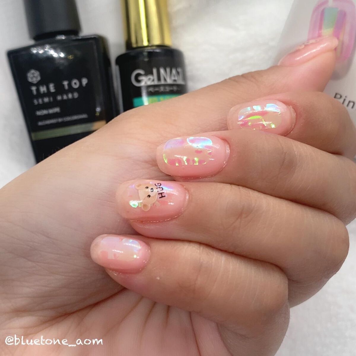 ジェルネイル(ライト対応)/セリア/ジェルネイルを使ったクチコミ(7枚目)