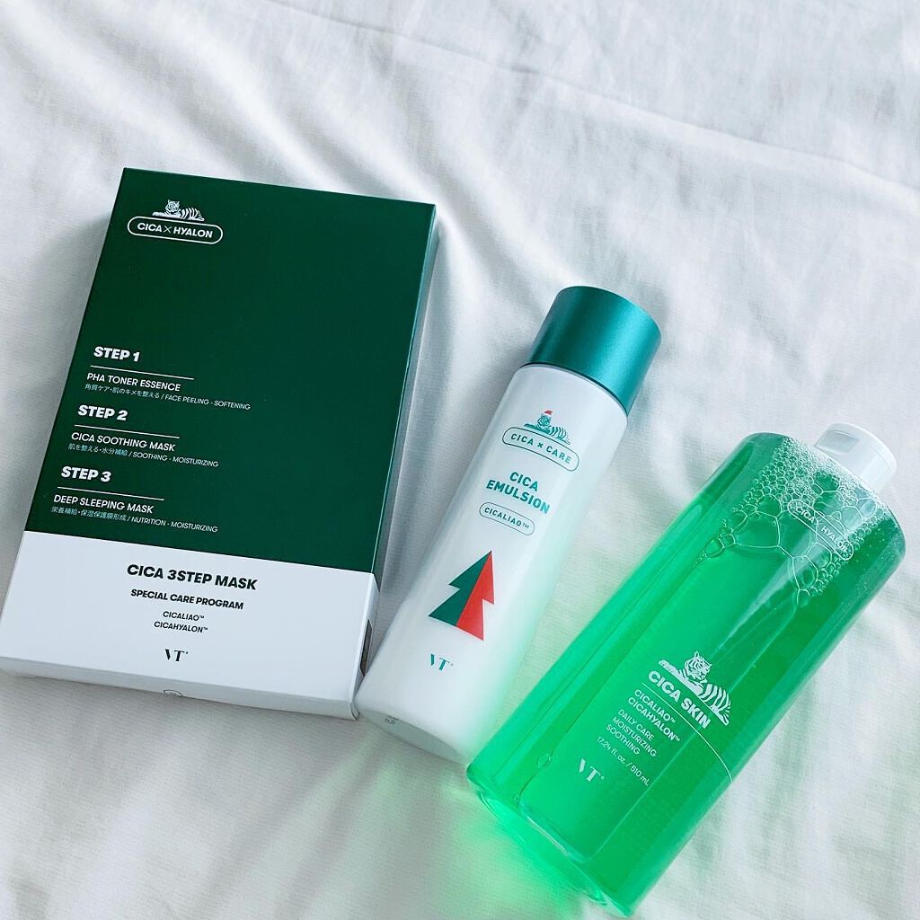 CICA 3ステップマスク/VT/シートマスク・パックを使ったクチコミ（2枚目）