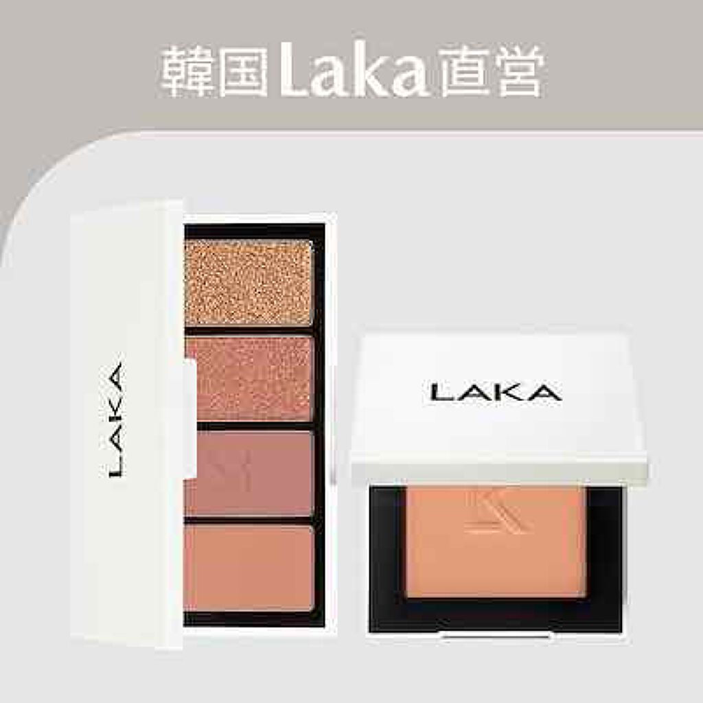 ジャストチーク/Laka/パウダーチークを使ったクチコミ（1枚目）