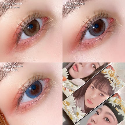 Daisy Shower 1Day/chuu LENS/ワンデー(1DAY)カラコンを使ったクチコミ(8枚目)