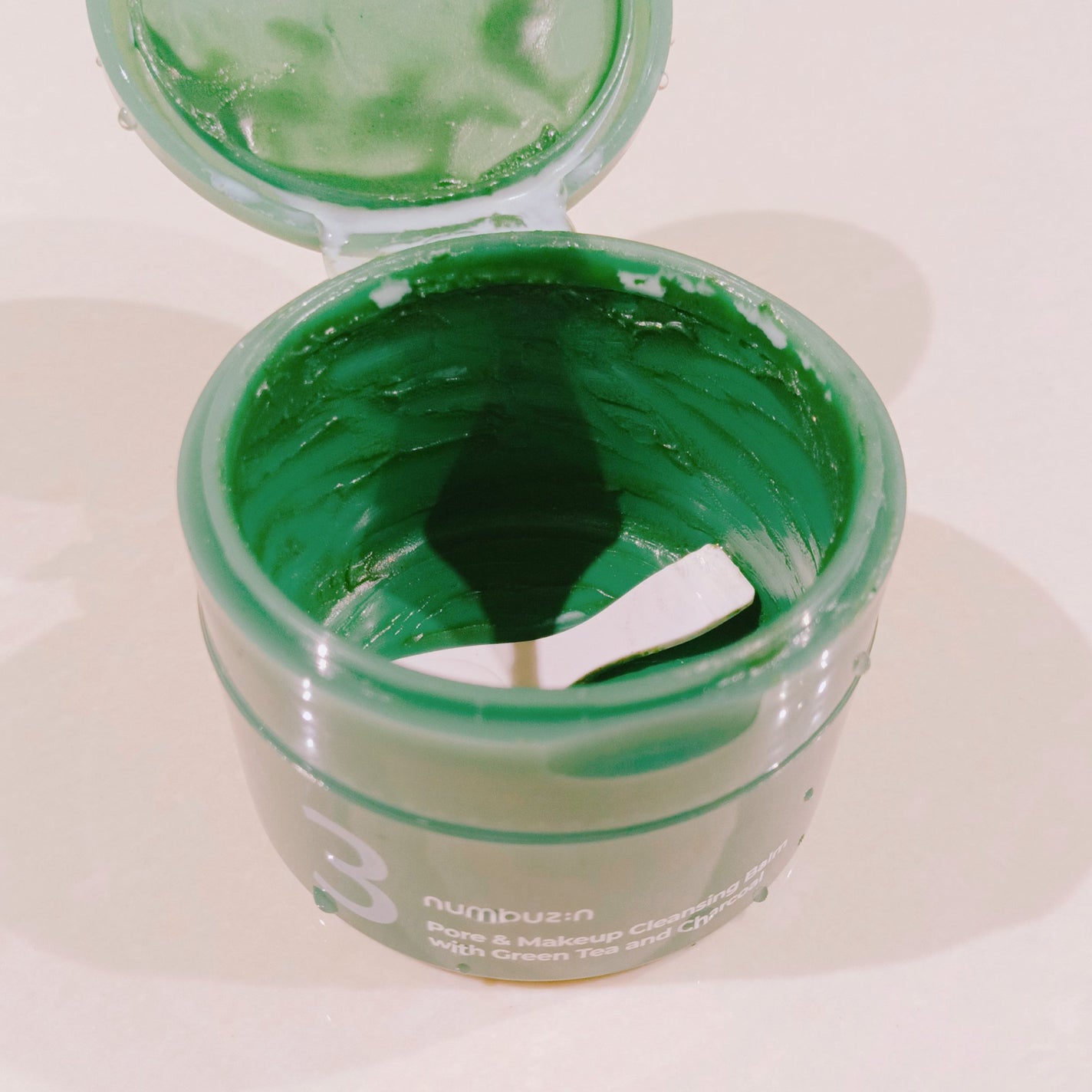 3番 緑茶炭毛穴パッククレンジングバーム/numbuzin/クレンジングバームを使ったクチコミ(1枚目)