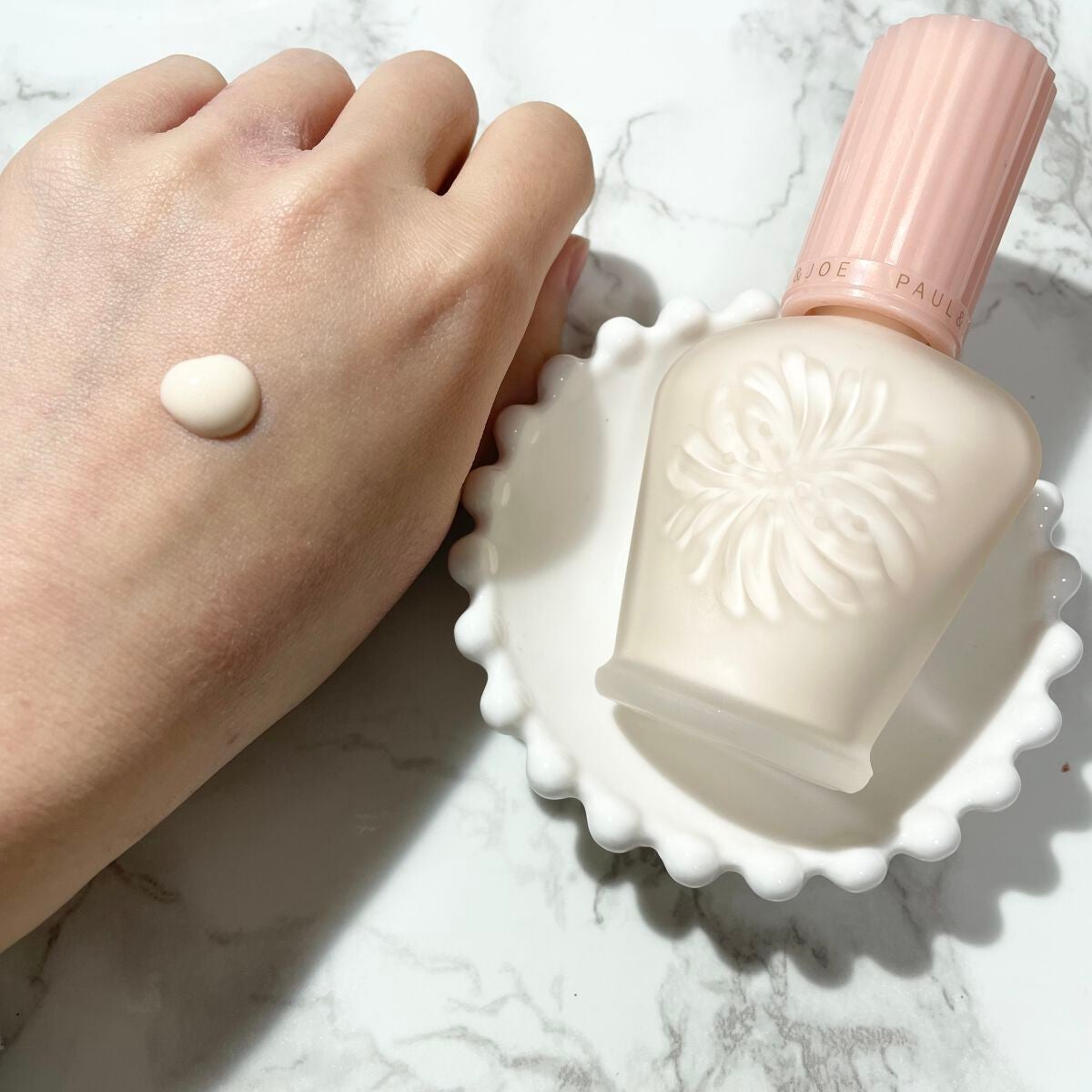 モイスチュアライジング ファンデーション プライマー/PAUL & JOE BEAUTE/化粧下地を使ったクチコミ(3枚目)